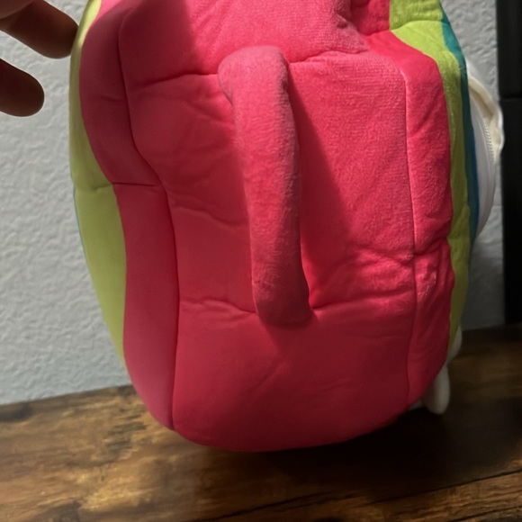 Pixie Crush Pink Rainbow Plush Bag/ Snug a babies - Picture 10 of 10